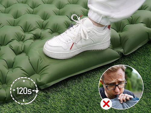 MATA SAMOPOMPUJĄCA KARIMATA DMUCHANA MATERAC 195X125 CM na Arena.pl