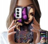 ETUI DO OPPO RENO12 5G - ANTI SOCIAL BUTTERFLY RÓŻOWY MOTYL + FOLIA