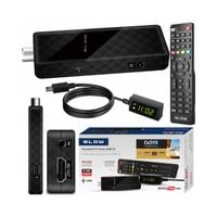 DEKODER TUNER TV DVB-T2 HEVC H.265 FULL HD MINI STICK HDMI USB + PILOT