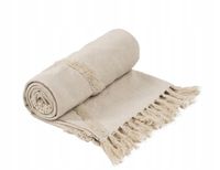 Koc , Pled Kremowy, 125 x 150 cm Ixia