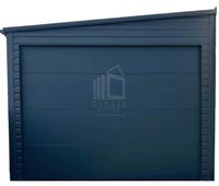 Garaż Blaszany - Brama Segmentow Drzwi Rynny Dach spad w bok ID693