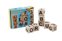 ZESTAW EDUKACYJNYCH KLOCKÓW DREWNIANYCH