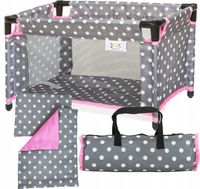 DORIS DUŻE ŁÓŻECZKO KOJEC DLA LALEK + POŚCIEL