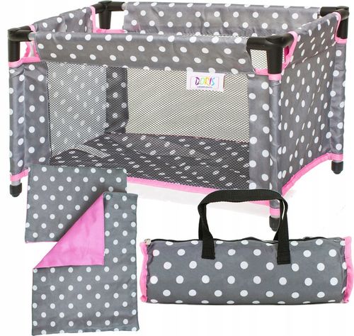 DORIS DUŻE ŁÓŻECZKO KOJEC DLA LALEK + POŚCIEL na Arena.pl