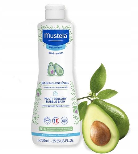 Mustela Bebe Enfant płyn bąbelkowa kąpiel 750 ml na Arena.pl