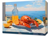 Obraz 50x40cm Homary Nie Do Pary
