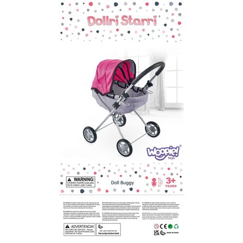 WOOPIE ROYAL Trójkołowa Spacerówka Wózek dla Lalek Serce Róż na Arena.pl