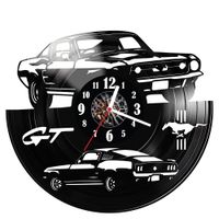Zegar ścienny z płyty winylowej Mustang 628.14