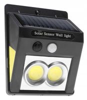 LAMPA SOLARNA Na Ścianę Halogen LED Z CZUJNIKIEM Ruchu Zmierzchu 017