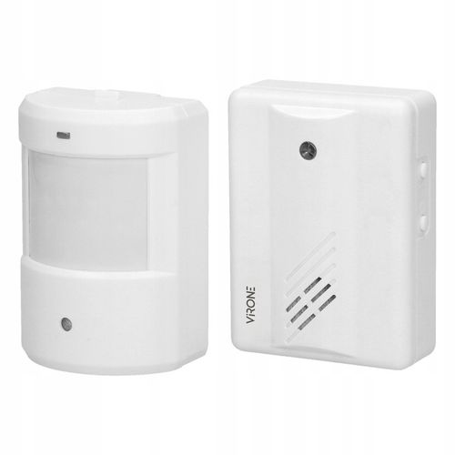 Alarm Bezprzewodowy Sygnalizator Wejścia Czujnik Ruchu 100m na Baterię na Arena.pl