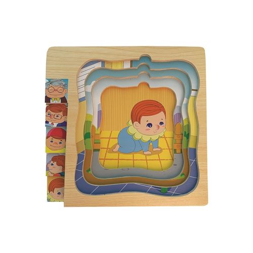 Top Bright - Puzzle warstwowe dziadek, okulary na Arena.pl