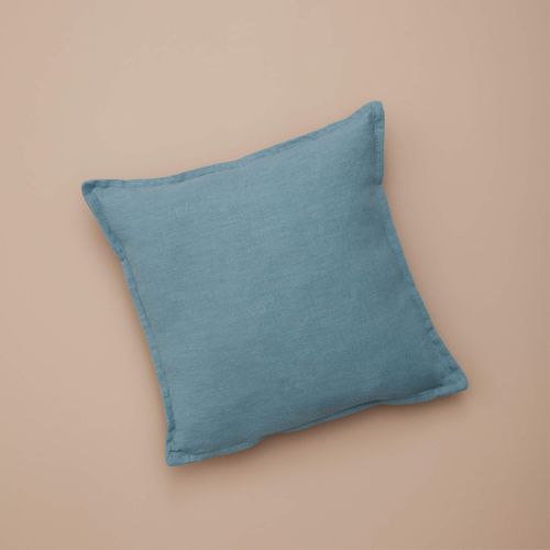 Poszewka z lnu Merida w kolorze zgaszonego turkusu na Arena.pl