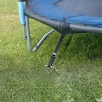 4x SZPILKI ŚLEDZIE KOTWY KOŁKI DO NAMIOTU TARPA AGROWŁÓKNINY SZKLARNI40cm