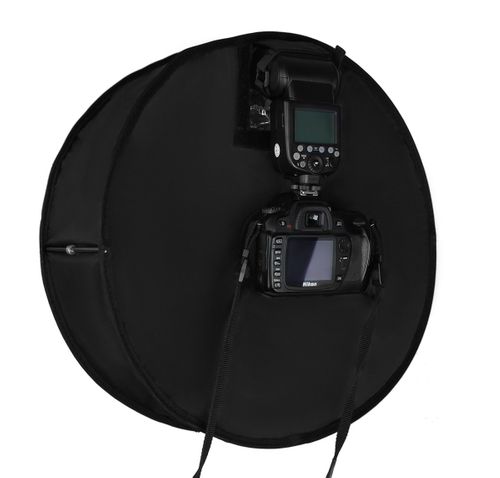 Dyfuzor RING LIGHT SoftBox do lamp Speedlite 45cm na Arena.pl