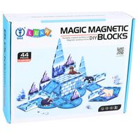 DLA DZIECI ZESTAW KLOCKÓW MAGNETYCZNYCH