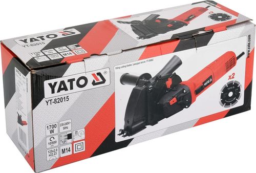 bruzdownica 1700w ,125mm - yt-82015 na Arena.pl