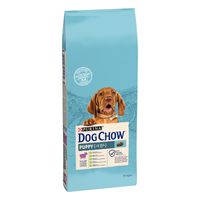 purina dog chow puppy z jagnięciną 14kg