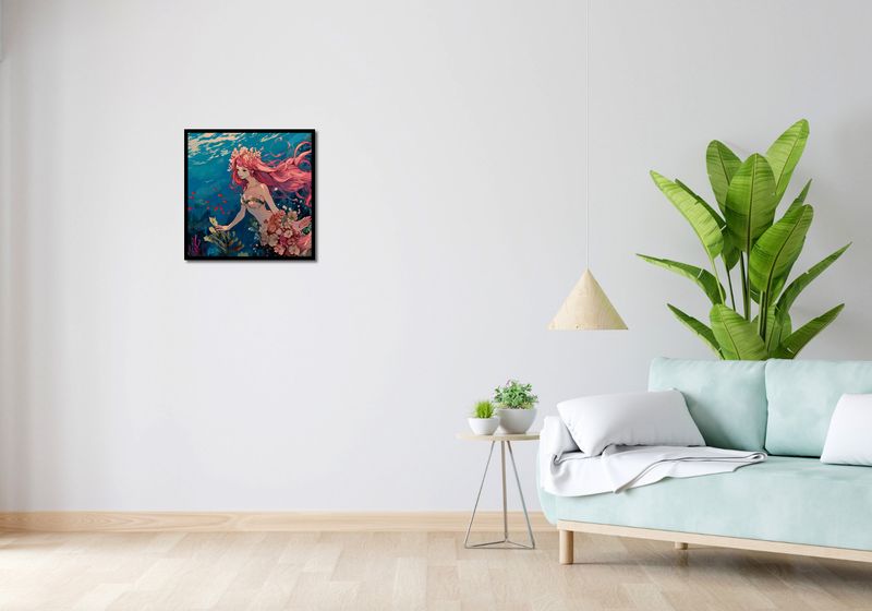 Plakat 50x50cm Nimfa Oceanu zdjęcie 4