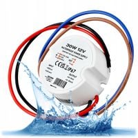 Zasilacz LED 12V 30W 2.5A Do Puszki Tranformator Dopuszkowy Do Taśm