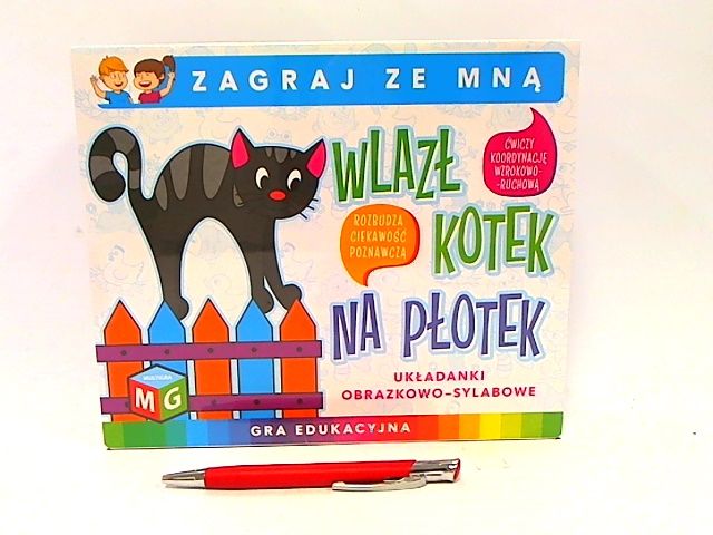 Gra edukacyjna Wlazl kotek na plotek 0085 00853 zdjęcie 1
