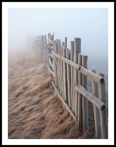 Plakat 50x65cm Mgła nad Wydmami na Arena.pl