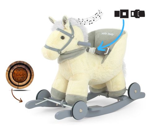 MILLY MALLY 2195 Koń Polly Beige na Arena.pl