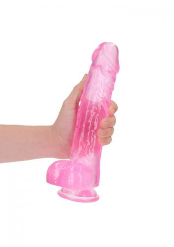 realistic dildo with balls   10/ 25,4 cm na Arena.pl