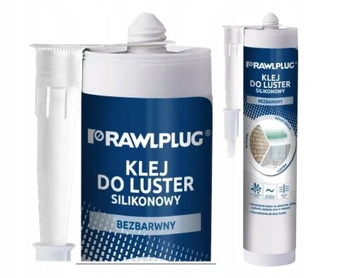 klej do luster silikonowy bezbarwny, 300ml na Arena.pl