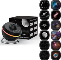Projektor gwiazd Galaxy lampka nocna LED Ainael SKE-TKQ01 z efektami nieba