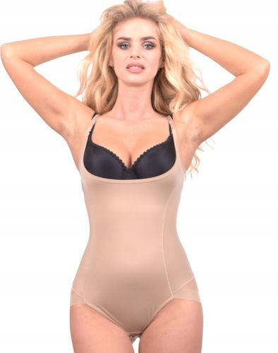 BODY jak gorset CZARNE wyszczuplające modelujące majtki SIZE PLUS fenome na Arena.pl