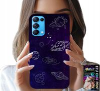 ETUI DO OPPO FIND X3 LITE - KOSMOS PLANETY GWIAZDY GALAKTYKA WZORY