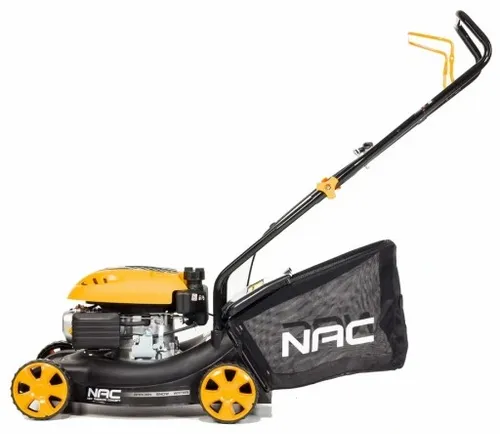 Kosiarka SPALINOWA NAC 41 cm 1,3 kW BEZ NAPĘDU Kosz 40 litrów LEKKA 2w1 na Arena.pl