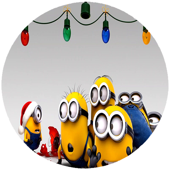 Opłatek na tort Minionki zdjęcie 1