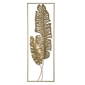 Dekoracja ścienna złota PALLADIUM