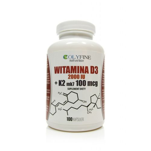 Colyfine Witamina D3 2000 IU K2 mk7 100 mcg na Arena.pl