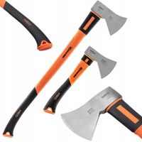 2X Zestaw Siekier 2 szt. NEO TOOLS Siekiera Rozłupująca Toporek Ciesielska