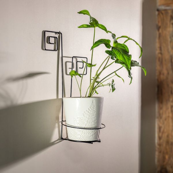 KWIETNIK METALOWY DEKORACYJNY WISZĄCY NA DONICZKĘ zdjęcie 8
