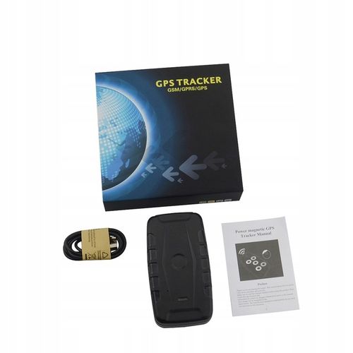 LOKALIZATOR GPS MAGNES PODSŁUCH ŚLEDZENIE TRACKER 20000mAh 240 DNI APP na Arena.pl