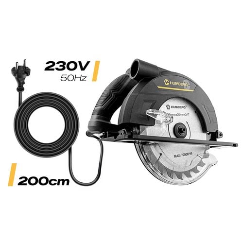 Pilarka tarczowa do drewna 1200 W Humberg HM-420 piła z prowadnicą odsysanie pyłu na Arena.pl