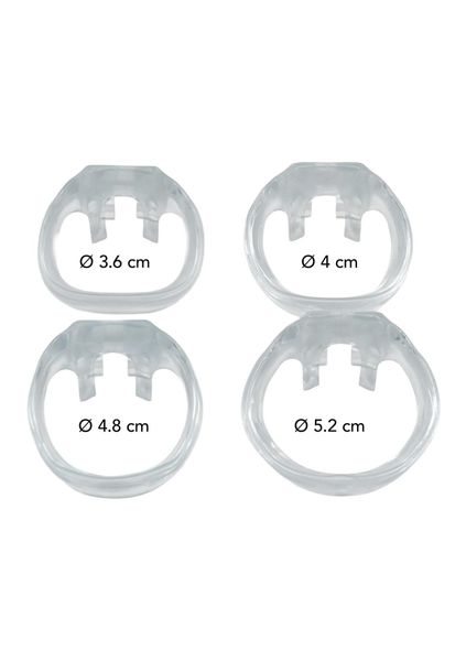 Clear Control Cock Cage Regular zdjęcie 4