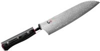 Nóż kuchenny Zanmai Classic Pro Zebra Santoku 18cm HFZ-8003D