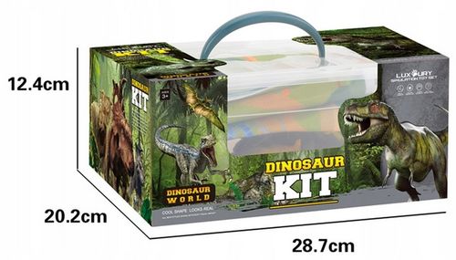 DUŻY ZESTAW FIGURKI DINOZAUR + MATA JURASSIC WORLD na Arena.pl