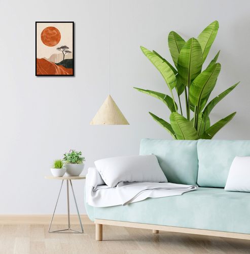 Plakat 29,7x42cm Afrykański Zachód Słońca na Arena.pl
