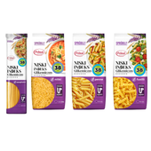POLMAK Zestaw Makaronów z Niski Indeks Glikemiczny 4x250g