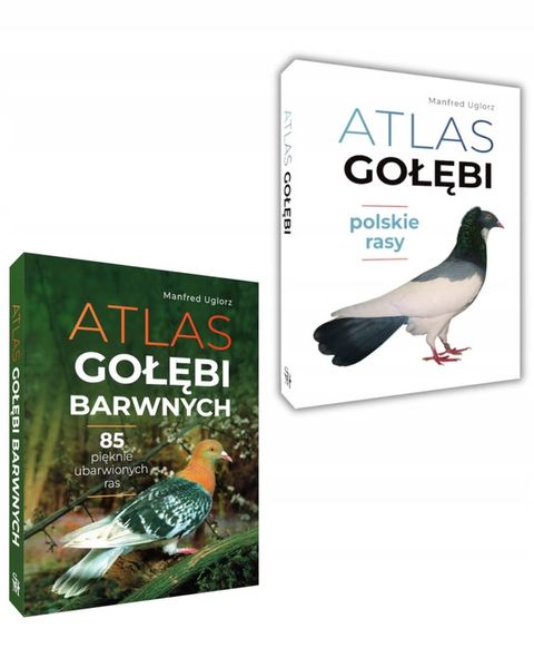 ZESTAW KSIĄŻEK O GOŁĘBIACH ATLAS GOŁĘBI POLSKIE RASY I GOŁĘBIE BARWNE 148 zdjęcie 1