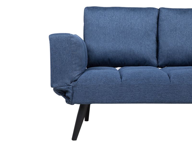 Sofa rozkładana ciemnoniebieska BREKKE zdjęcie 6
