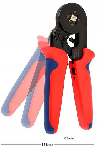 ZACISKARKA PRASKA TULEJEK KONEKTORÓW KOŃCÓWEK KABLI PRZEWODÓW ZESTAW na Arena.pl