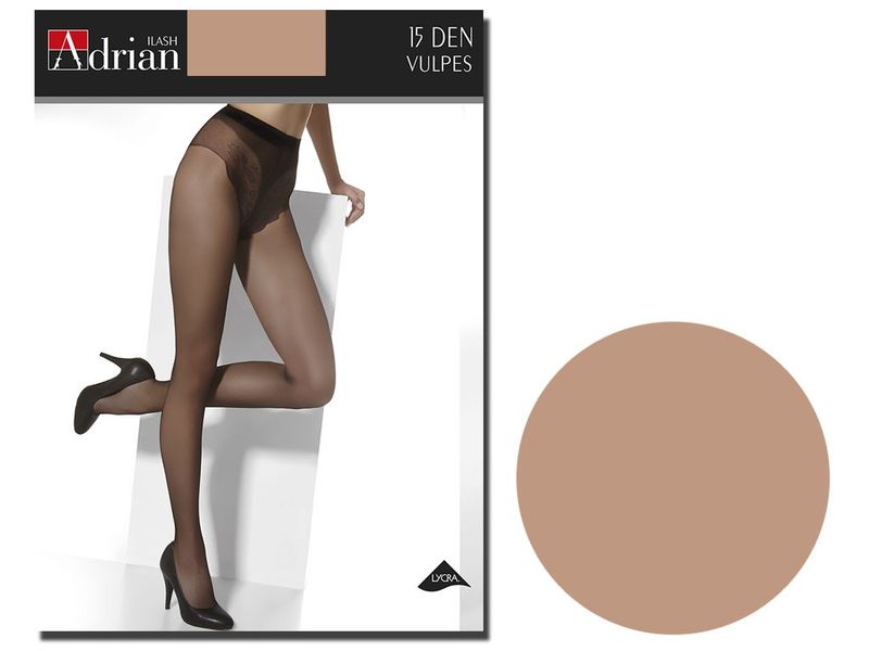 Rajstopy 15 den gładkie Adrian Vulpes Natural 2 zdjęcie 1