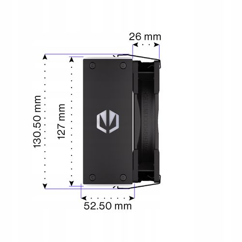 CHŁODZENIE CPU ENDORFY Fera 5 Black ARGB 120mm na Arena.pl