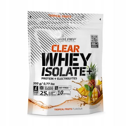 OLIMP CLEAR WHEY ISOLATE 350 g IZOLAT BIAŁKO ELEKTROLITY na Arena.pl